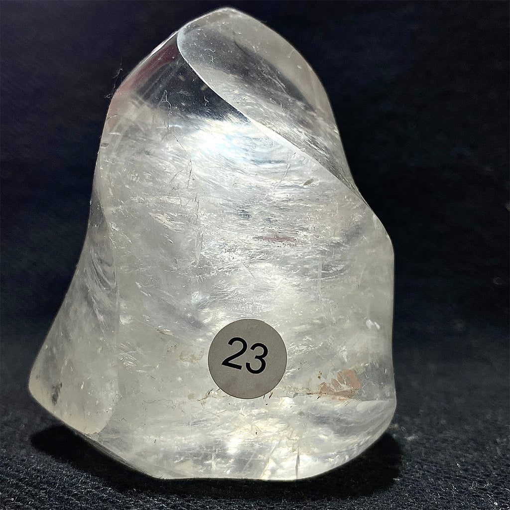 Clear Quartz Crystal Flame Freeform