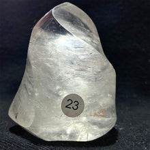 Load image into Gallery viewer, Clear Quartz Crystal Flame Freeform