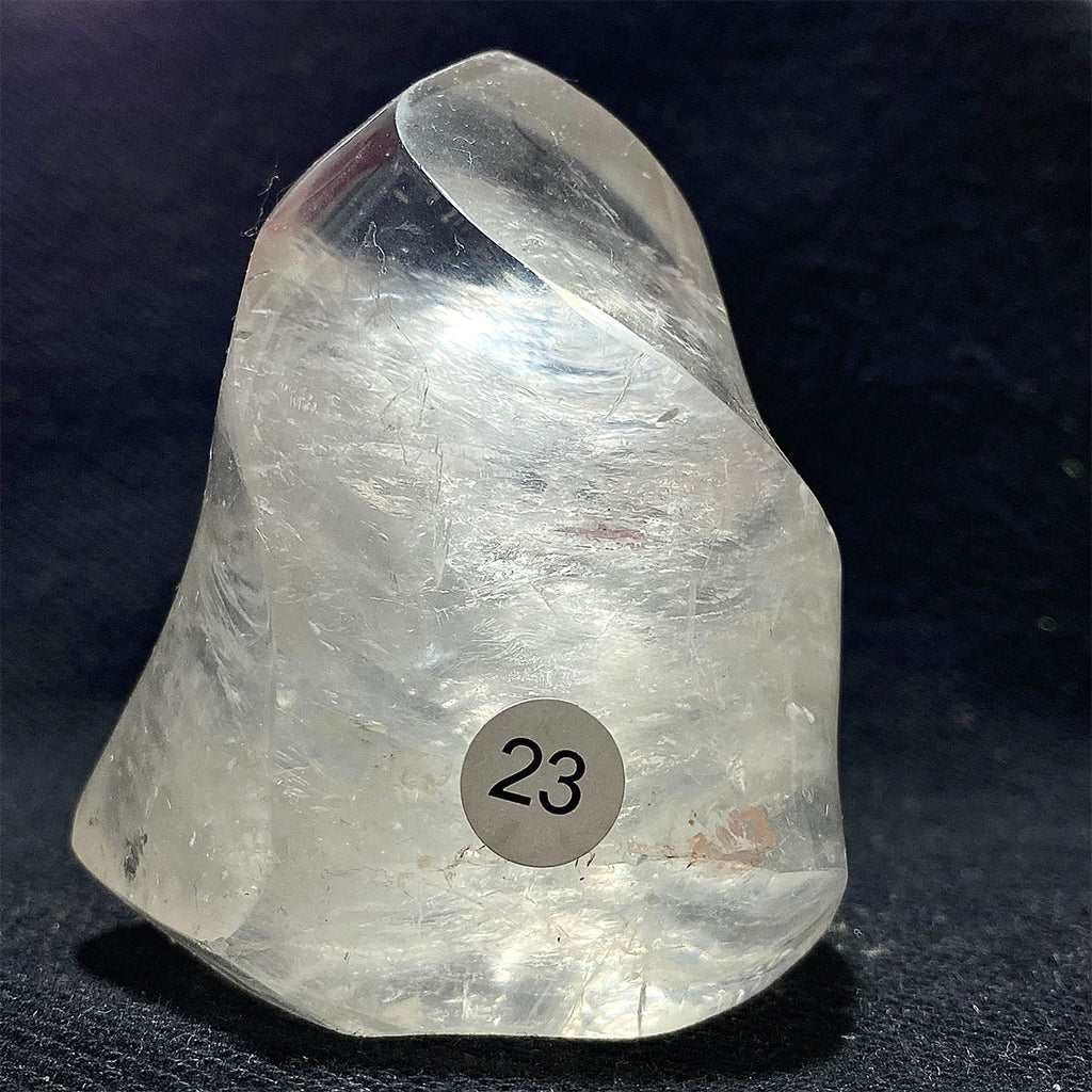 Clear Quartz Crystal Flame Freeform