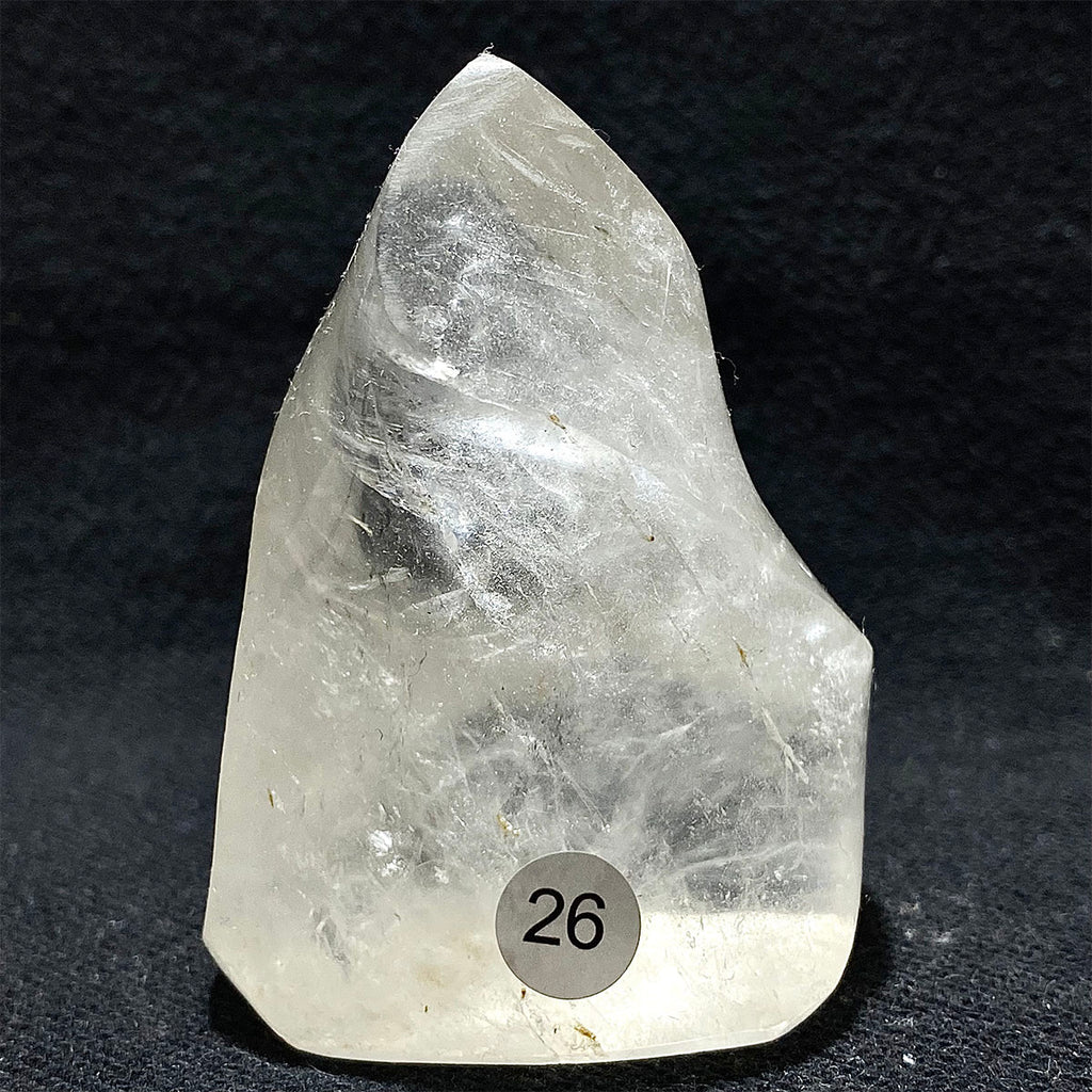 Clear Quartz Crystal Flame Freeform