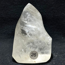 Load image into Gallery viewer, Clear Quartz Crystal Flame Freeform