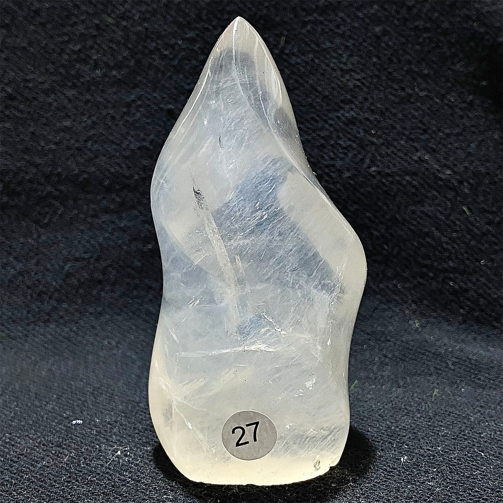 Clear Quartz Crystal Flame Freeform