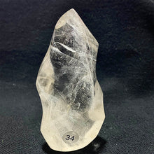 Load image into Gallery viewer, Clear Quartz Crystal Flame Freeform