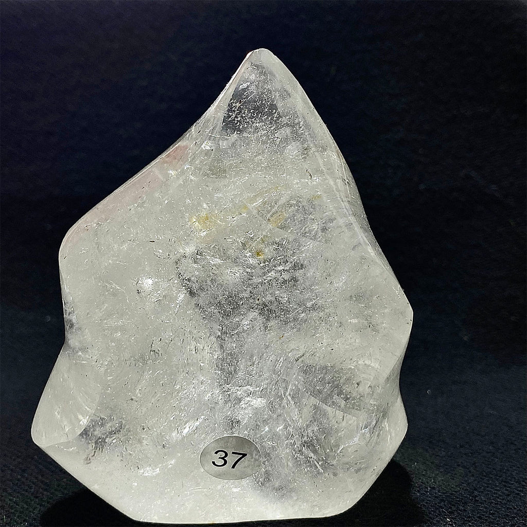 Clear Quartz Crystal Flame Freeform