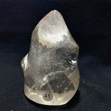 Load image into Gallery viewer, Clear Quartz Crystal Flame Freeform