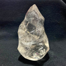 Load image into Gallery viewer, Clear Quartz Crystal Flame Freeform