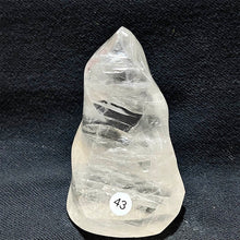 Load image into Gallery viewer, Clear Quartz Crystal Flame Freeform