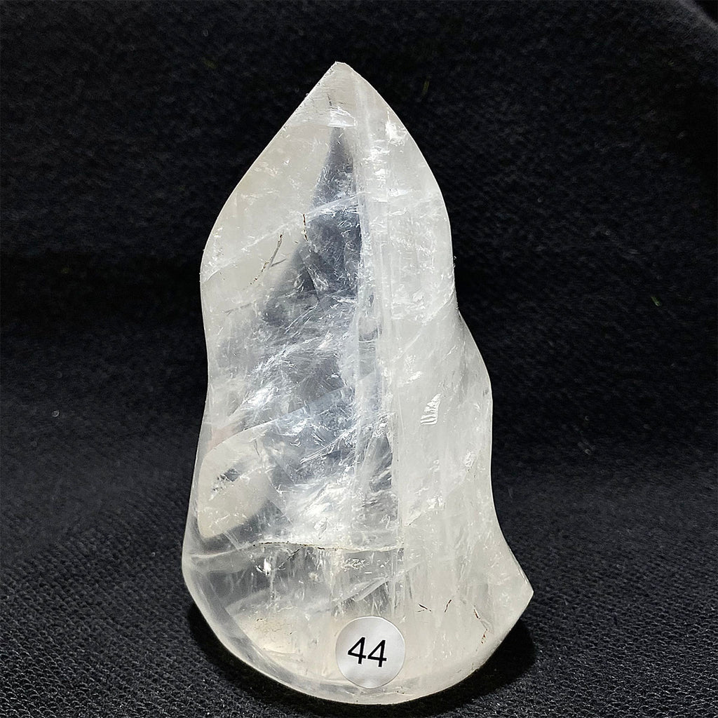 Clear Quartz Crystal Flame Freeform