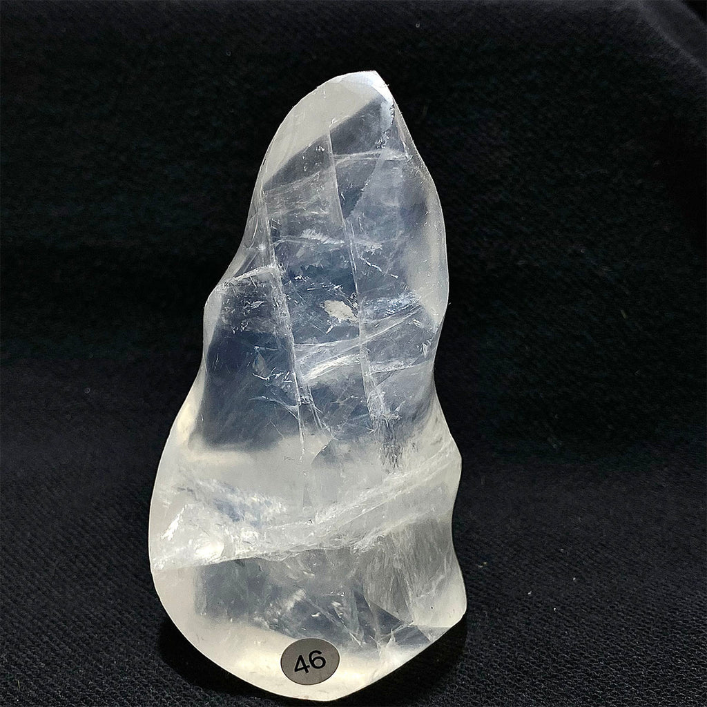 Clear Quartz Crystal Flame Freeform