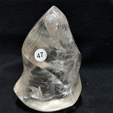 Load image into Gallery viewer, Clear Quartz Crystal Flame Freeform