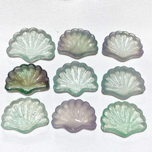 Load image into Gallery viewer, Fluorite Crystal Shell Bowl