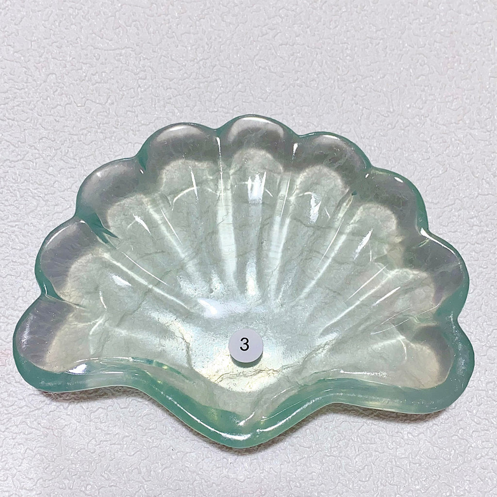 Fluorite Crystal Shell Bowl