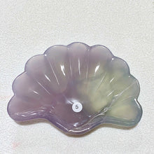 Load image into Gallery viewer, Fluorite Crystal Shell Bowl