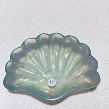 Load image into Gallery viewer, Fluorite Crystal Shell Bowl