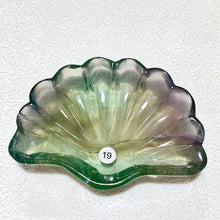 Load image into Gallery viewer, Fluorite Crystal Shell Bowl