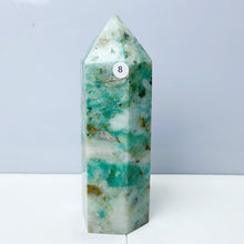 Load image into Gallery viewer, Green Phoenix Pine Tower Mineral Quartz Crystals Healing Stones For Home Decoration