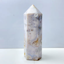 Load image into Gallery viewer, Pink Amethyst Tower Reiki Crystal Healing Stone Feng Shui Fashion Home Ornament