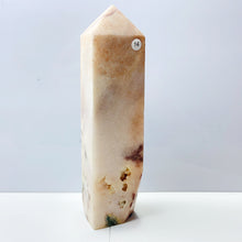 Load image into Gallery viewer, Pink Amethyst Tower Reiki Crystal Healing Stone Feng Shui Fashion Home Ornament