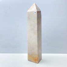 Load image into Gallery viewer, Pink Amethyst Tower Reiki Crystal Healing Stone Feng Shui Fashion Home Ornament