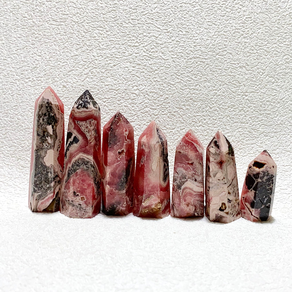 Rhodochrosite Crystal Tower Point