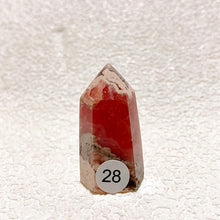 Load image into Gallery viewer, Rhodochrosite Crystal Tower Point