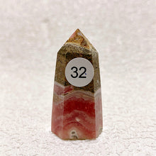 Load image into Gallery viewer, Rhodochrosite Crystal Tower Point