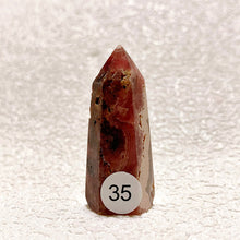 Load image into Gallery viewer, Rhodochrosite Crystal Tower Point