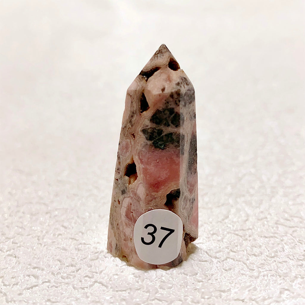 Rhodochrosite Crystal Tower Point