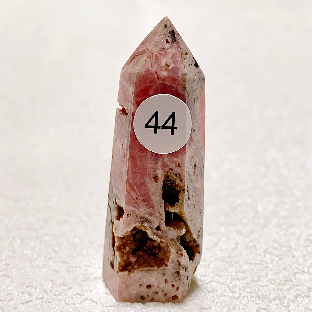 Rhodochrosite Crystal Tower Point