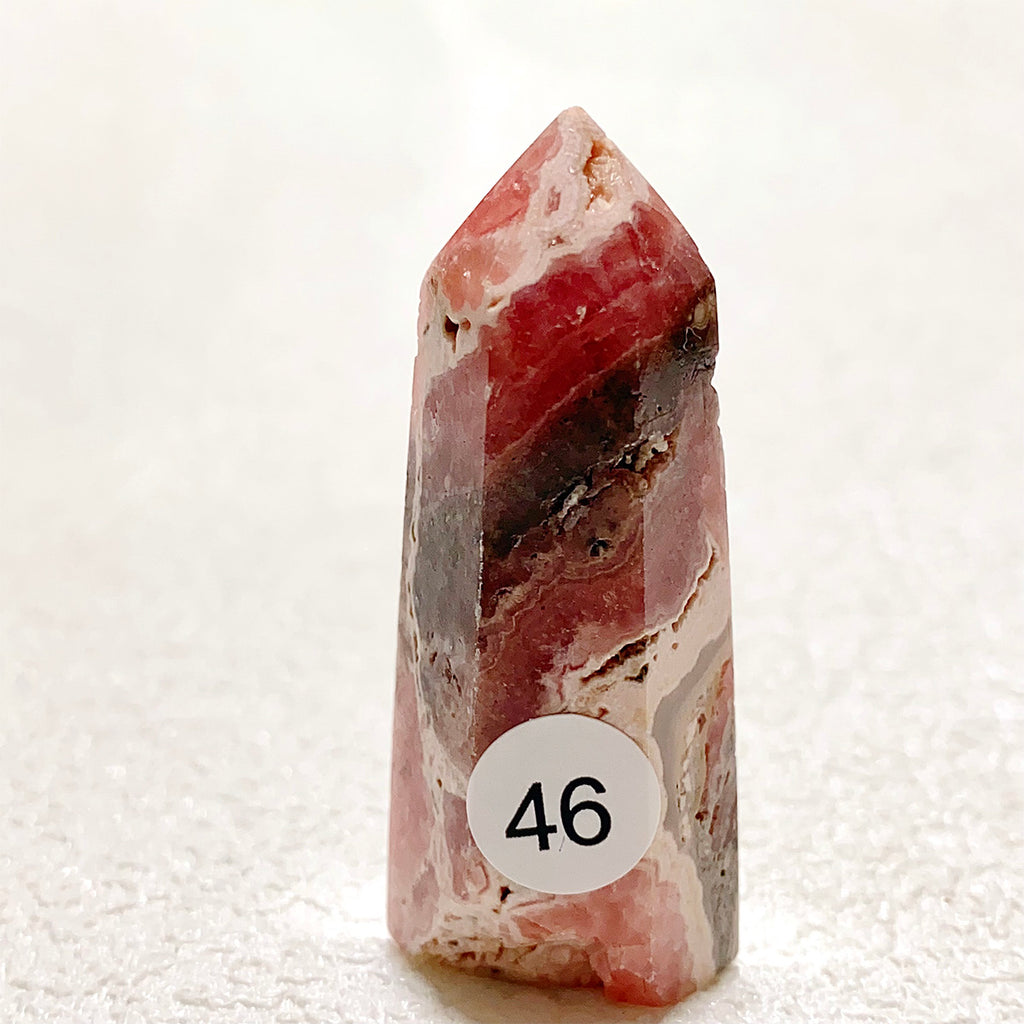 Rhodochrosite Crystal Tower Point