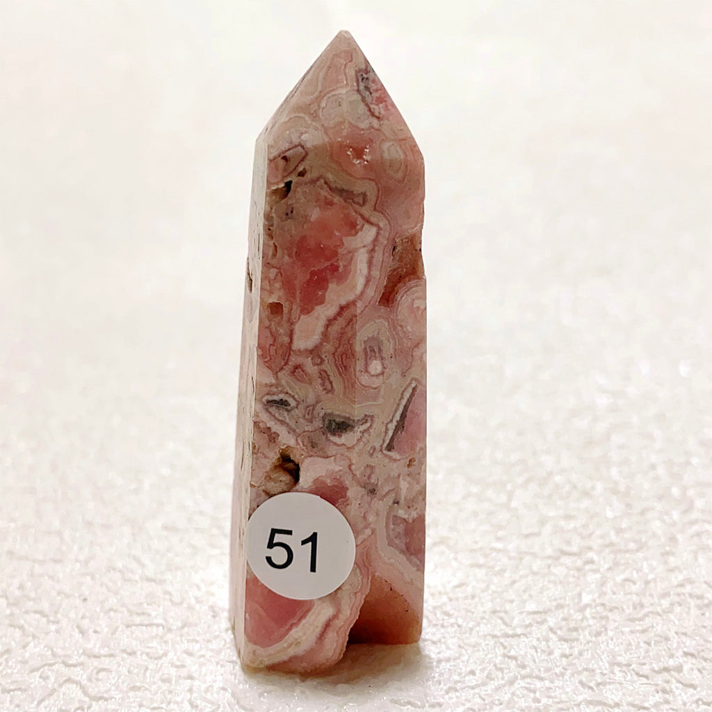 Rhodochrosite Crystal Tower Point