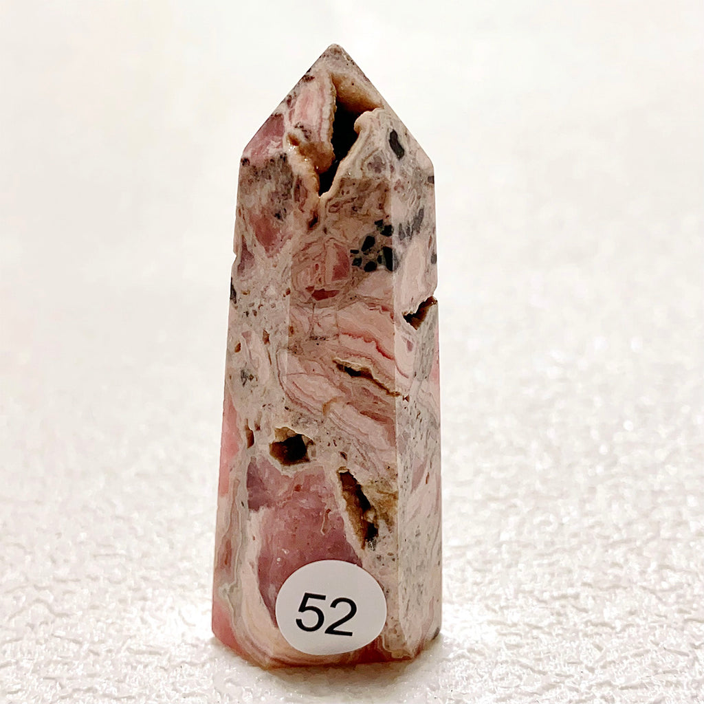 Rhodochrosite Crystal Tower Point