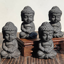 Load image into Gallery viewer, Shungite Baby Buddha Carvings