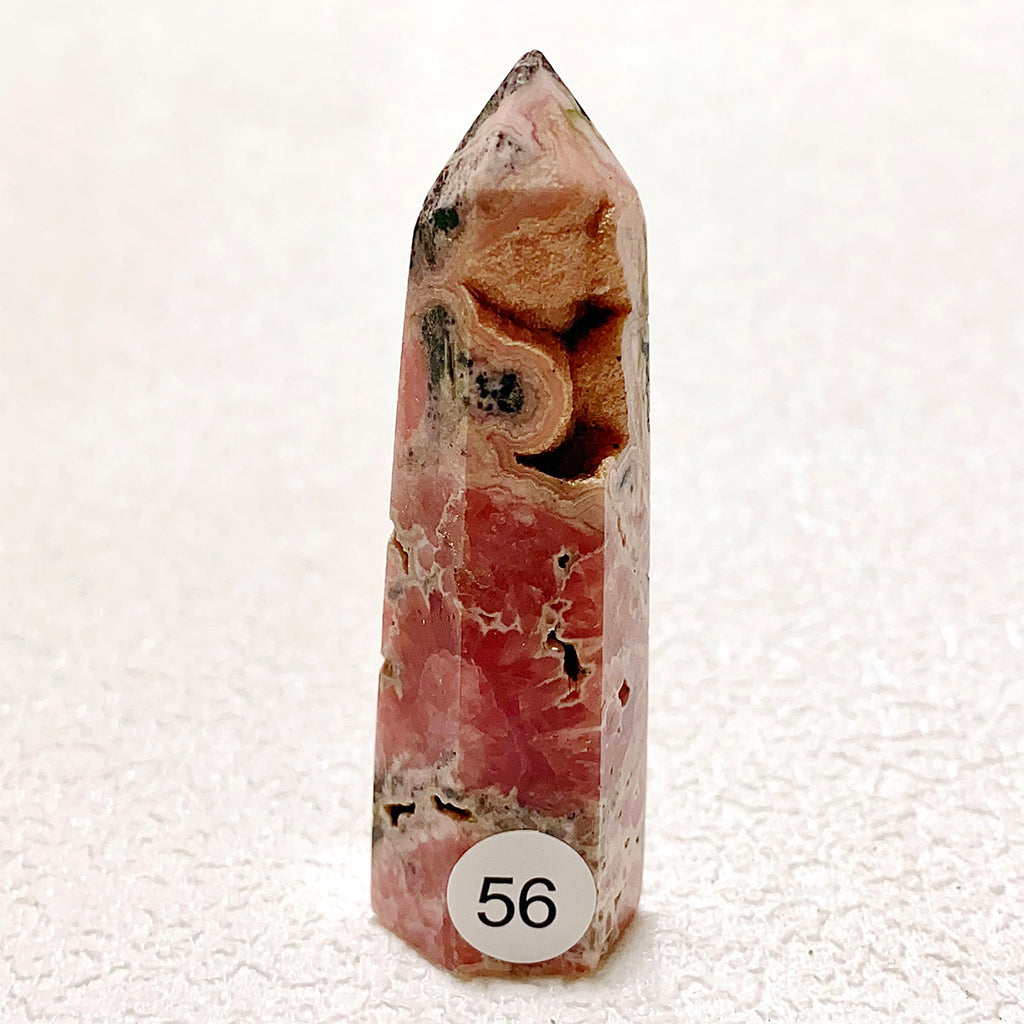 Rhodochrosite Crystal Tower Point