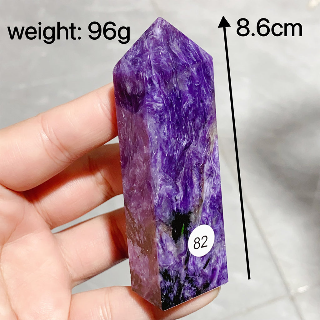 Charoite Crysal Tower Point