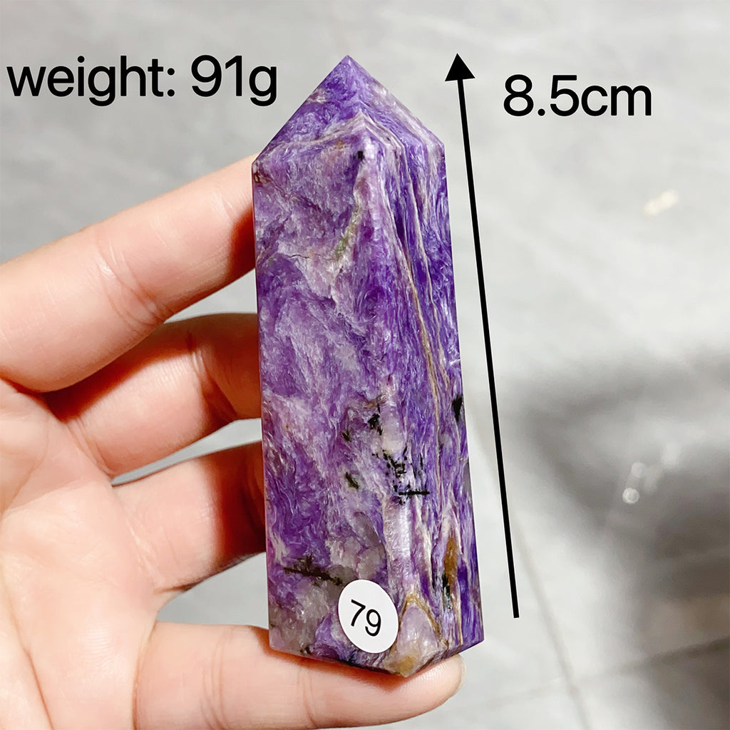 Charoite Crysal Tower Point