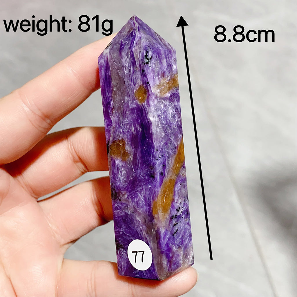 Charoite Crysal Tower Point