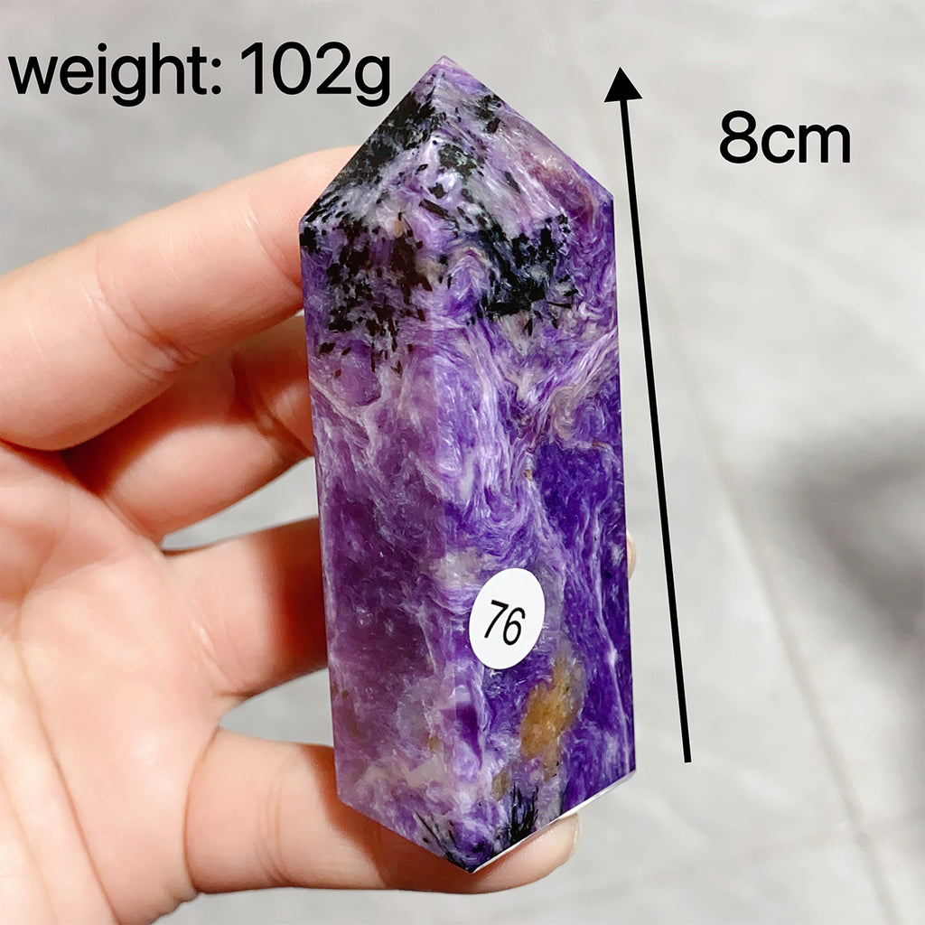 Charoite Crysal Tower Point