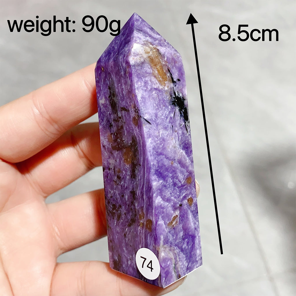 Charoite Crysal Tower Point