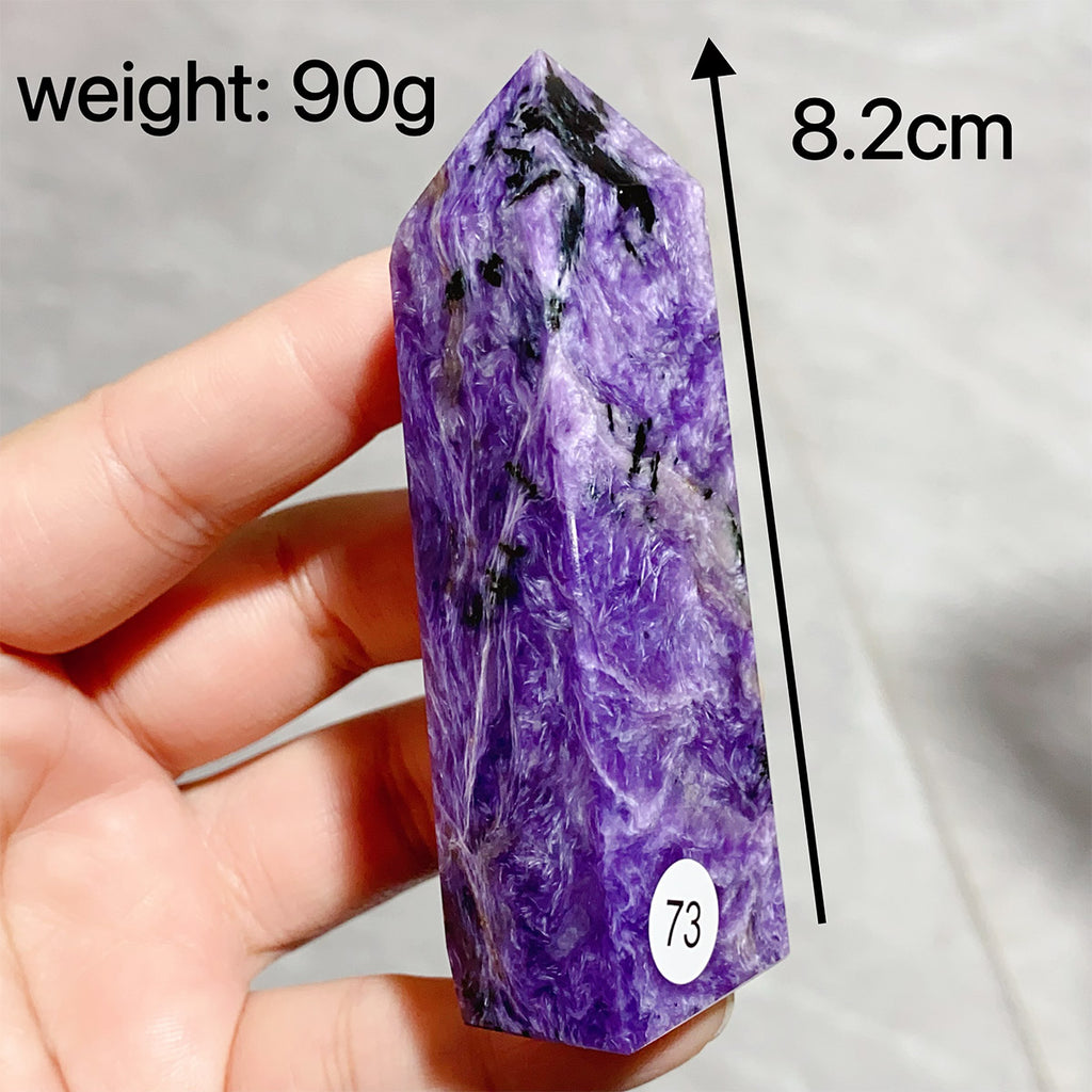 Charoite Crysal Tower Point