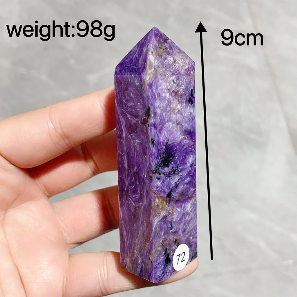 Charoite Crysal Tower Point