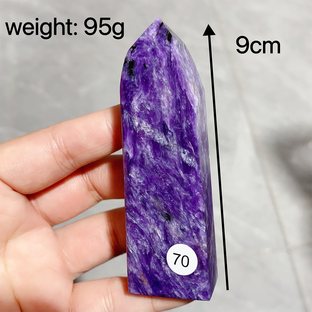 Charoite Crysal Tower Point