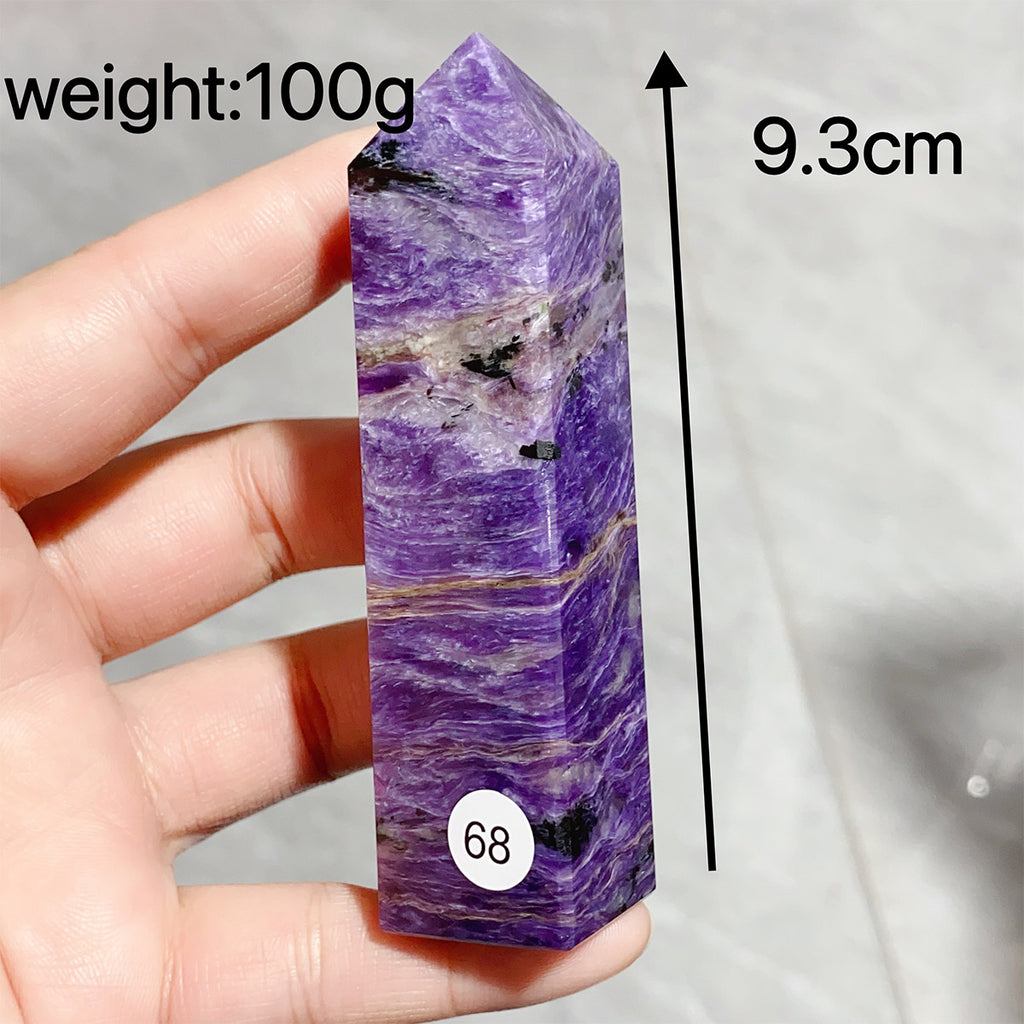 Charoite Crysal Tower Point