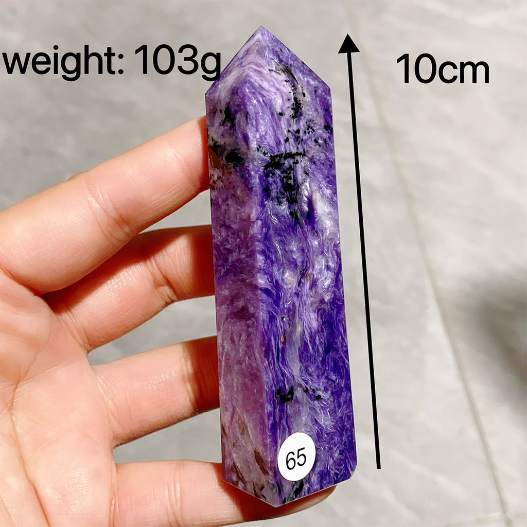 Charoite Crysal Tower Point