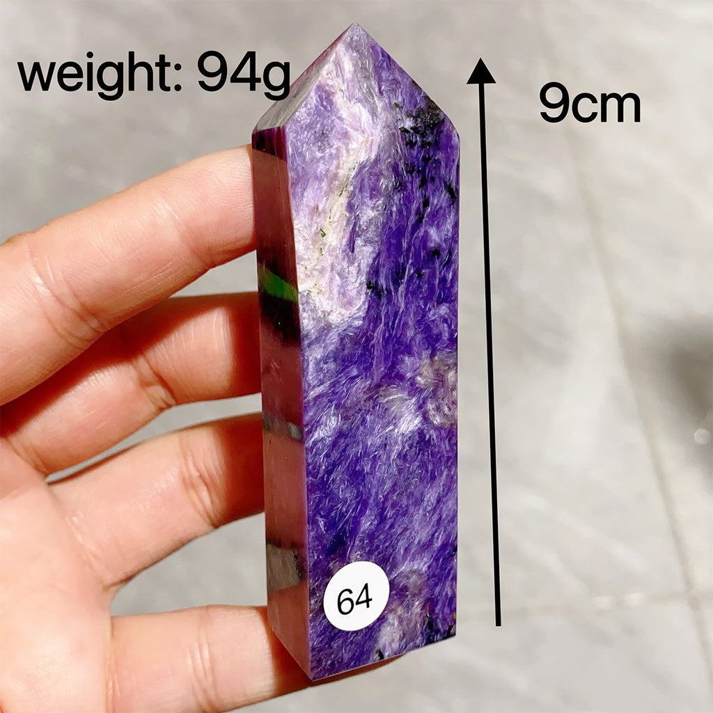 Charoite Crysal Tower Point