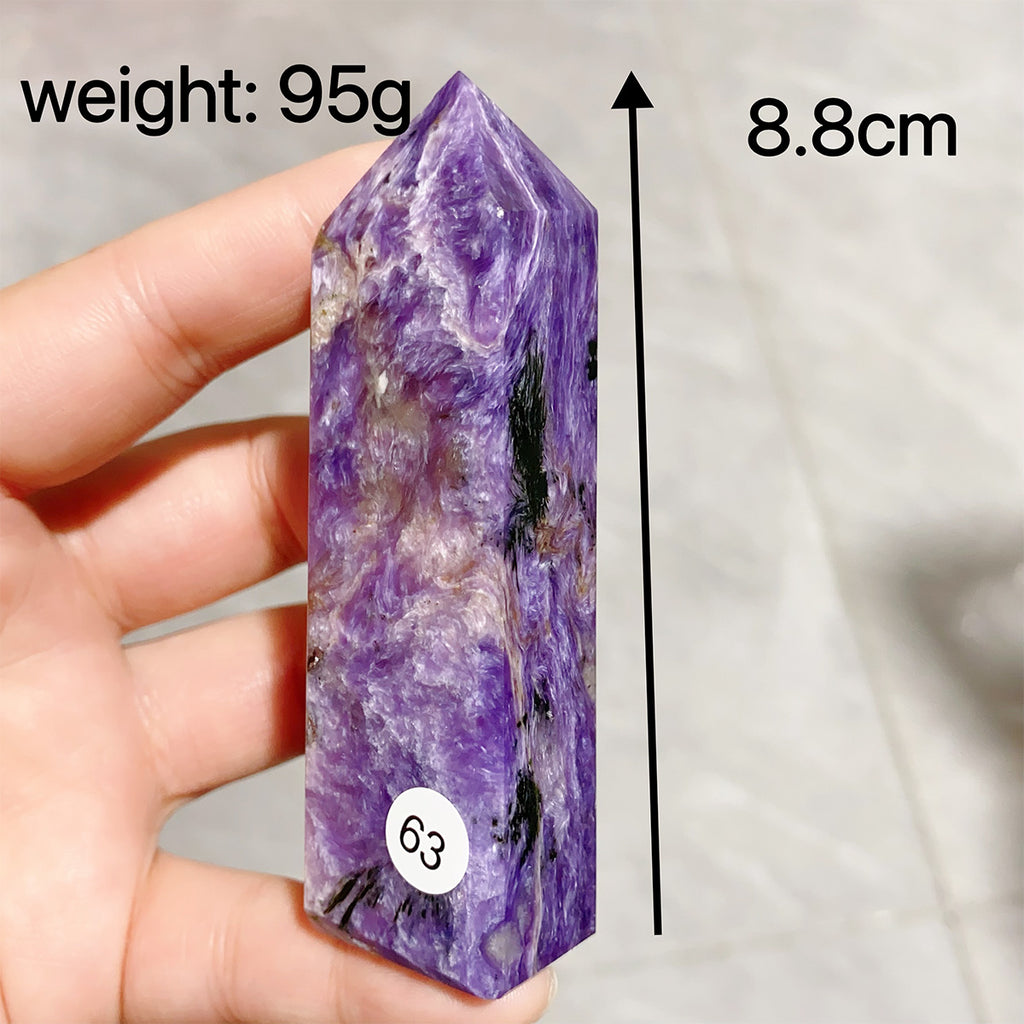 Charoite Crysal Tower Point