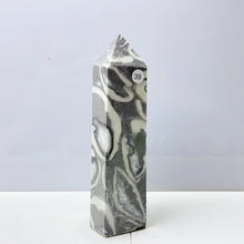 Load image into Gallery viewer, Shell Jasper Tower Hexagonal Prisms Reiki Treatment Home Decoration Meditation Gemtone