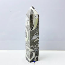 Load image into Gallery viewer, Shell Jasper Tower Hexagonal Prisms Reiki Treatment Home Decoration Meditation Gemtone