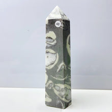 Load image into Gallery viewer, Shell Jasper Tower Hexagonal Prisms Reiki Treatment Home Decoration Meditation Gemtone