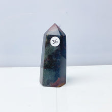 Load image into Gallery viewer, Ocean Jasper Tower Crystal Energy Stone Ornament Reiki Healing Garden Decorations